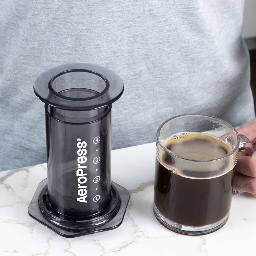 AeroPress Clear Coffee Maker - Black