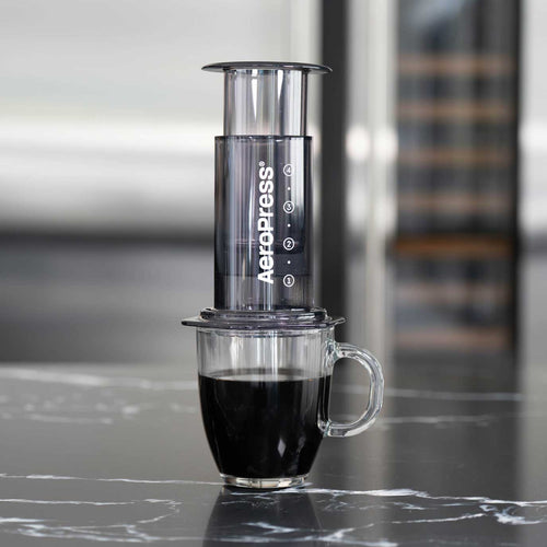 AeroPress Clear Coffee Maker - Black