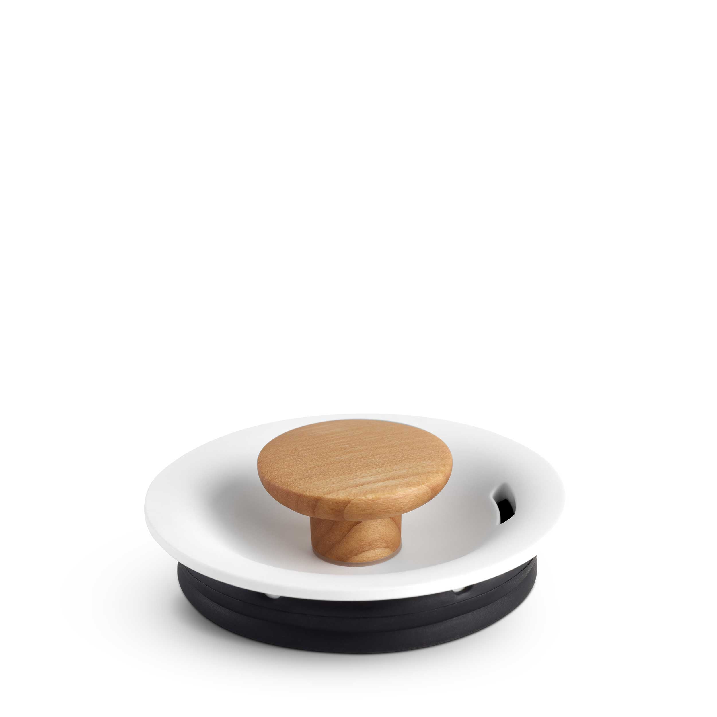 Fellow Stagg EKG Pro Electric Kettle - Matte White w/ Maple