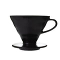 V60 Ceramic Coffee Dripper 02 - Black coffee brewing equipment